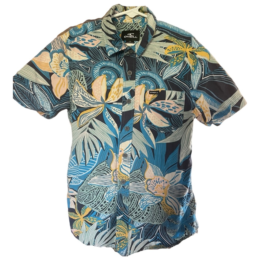 Short Sleeved Kids Button Up
